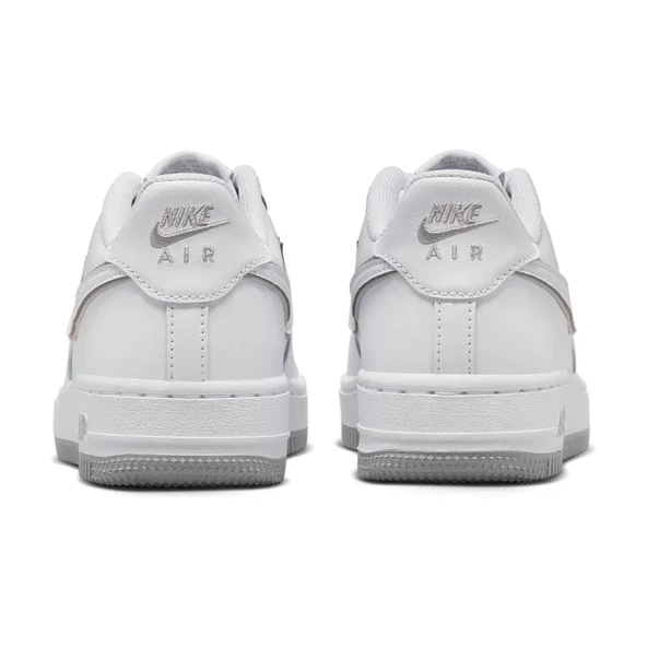 Nike Air Force 1 Beyaz/Gri Sneaker Spor Ayakkabı DX5805-100 - 6