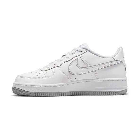 Nike Air Force 1 Beyaz/Gri Sneaker Spor Ayakkabı DX5805-100 - 2