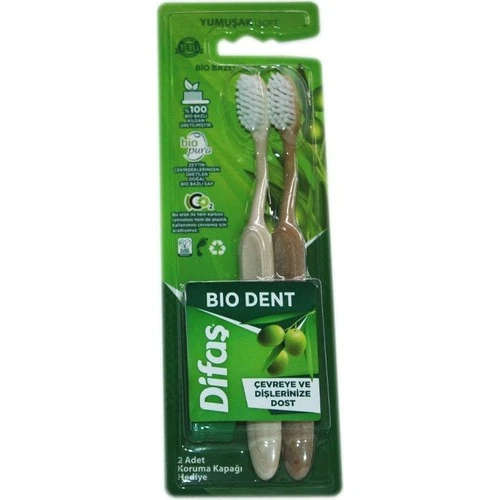 Difaş Biodent Diş Firçası Yumşak 2 Li