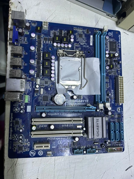 Gigabyte GA-H55M-S2 LGA1156 DDR3 Anakart 2.EL KULLANILMIŞ