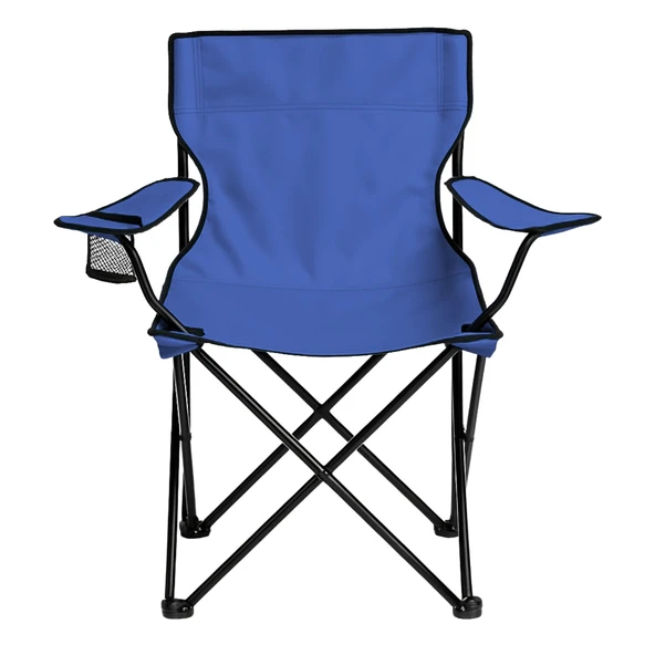 Katlanır Kamp Piknik Sandalyesi - Bardaklıklı - (DY.001) - Lacivert - Taşıma Çantalı - Resim 8