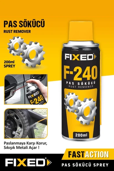 FIXED F-240 PAS SÖKÜCÜ 200ML