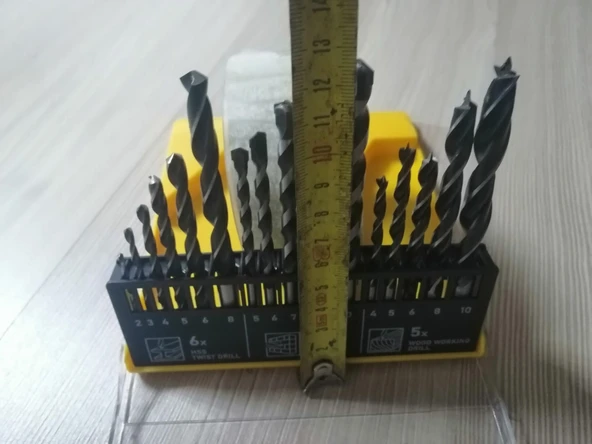 Sgs Şarzlı Vidalama 5248 + Ahşab / Beton / Demir Matkab Uçlarıı Dahil Set - 4