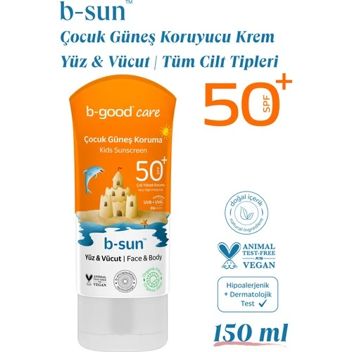 B-Good Çocuk Güneş Kremi Spf50+ 150Ml