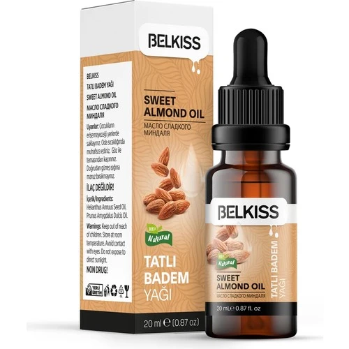 Belkıss Tatlı Badem Yağı 20 Ml