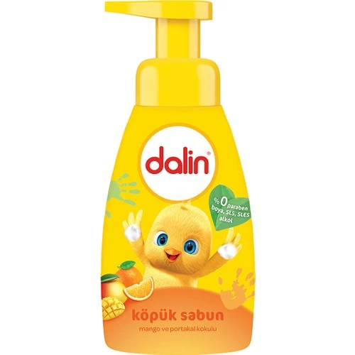 Dalın Kopuk Sabun 200Ml Mango Ve Portakal Kokulu