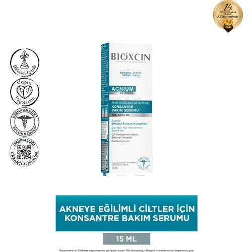 Bıoxcın Acnıum Bakım Serumu 15Ml