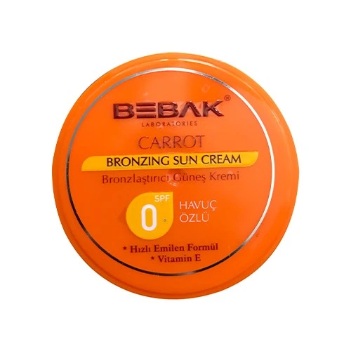 Bebak Güneş Kremi Havuç Özlü Spf2 100Ml