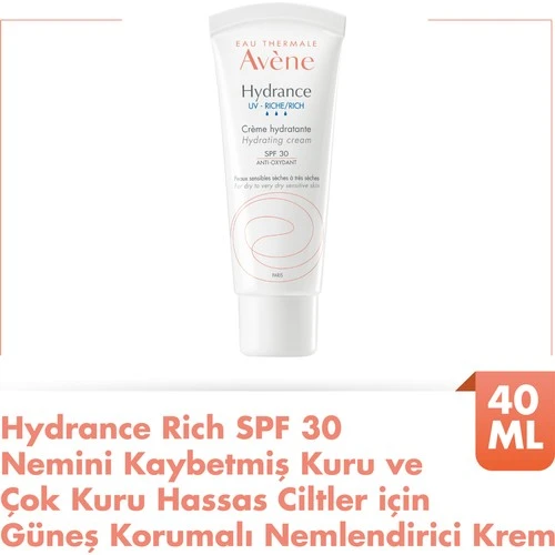 Avene Eau Thermale Hydrance Uv-Riche Creme 40 Ml