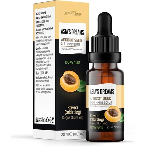 Asia'S Dreams Kayısı Çekirdeği Yağı 20 Ml