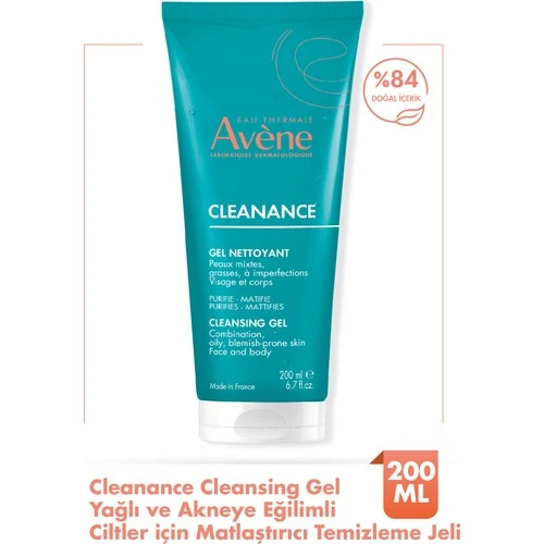 Avene Cleanance Cleansing Gel 200 Ml