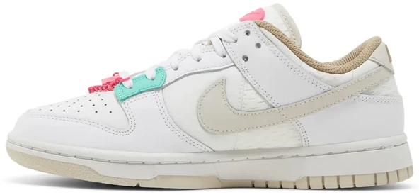 Nike Dunk Low Pink Bling Spor Ayakkabı - 3