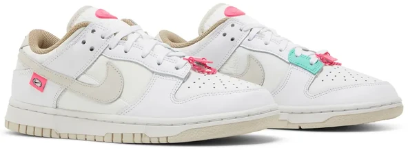 Nike Dunk Low Pink Bling Spor Ayakkabı - 8