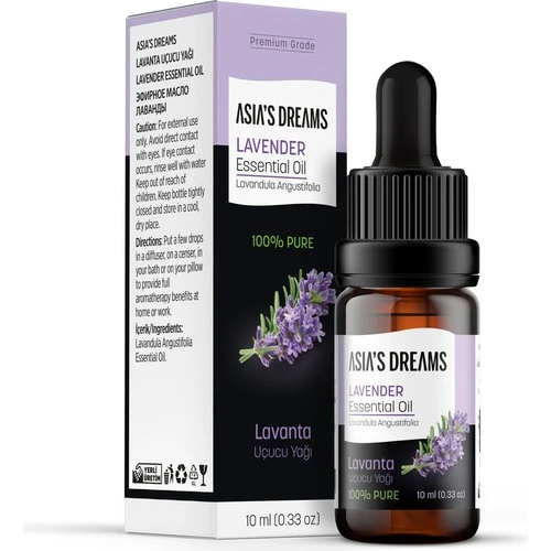 Asia'S Dreams Lavanta Uçucu Yağı 10 Ml