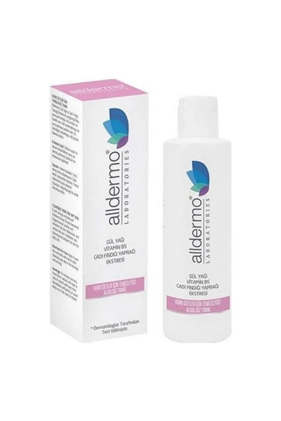 Alldermo Temizleyici Tonik Kuru Ciltler Alkolsüz 200Ml