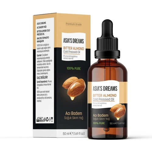 Asia'S Dreams Acı Badem Yağı 50 Ml