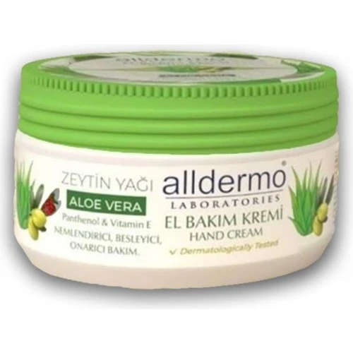 Alldermo El Kremi Aloe Vera - Zeytinyağı Kavanoz 150Ml