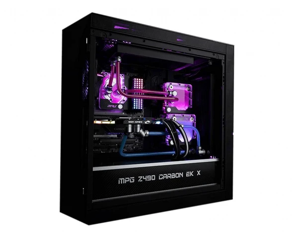 MSI MPG Z490 CARBON EK X SOKET 1200 DDR4 4800 (OC) PCI-E Gen 4 ,M.2 USB3.2 RGB 1x 2.5G LAN ATX - 3