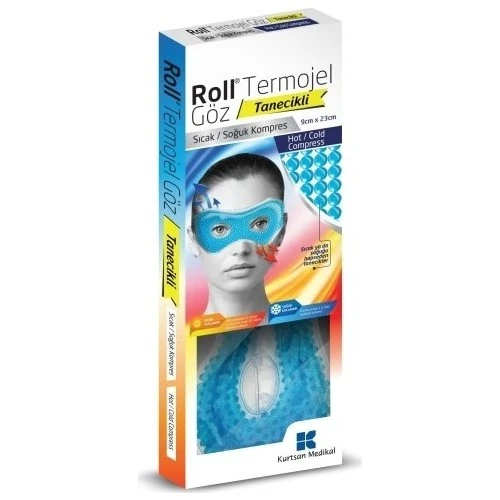 Roll Sıcak Soğuk Termojel Göz Tanecikli Kompres 9Cm X 23Cm