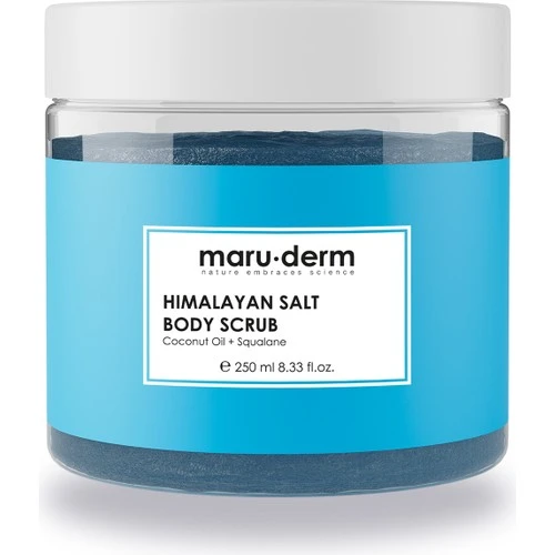 Maruderm Himalaya Tuzu Vücut Peelingi | Squalane + Hindistan Cevizi Yağı 250 Ml (W)
