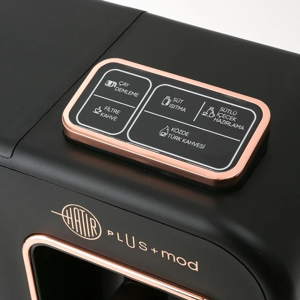 Jumbo Hatır Plus Mod 5 In 1 Black Copper Çay ve Kahve Makinesi - 5
