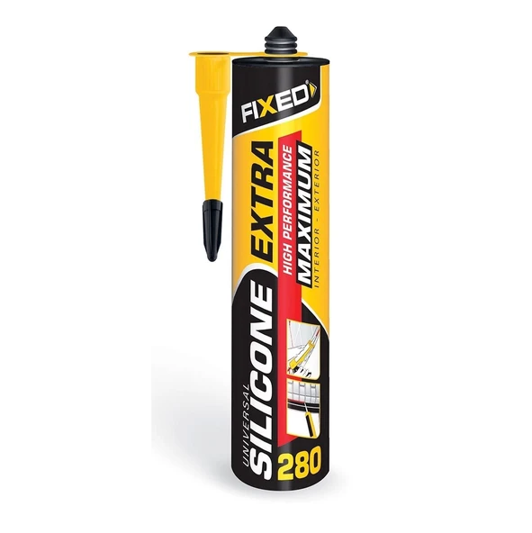 FIXED GENEL AMAÇLI SİLİKON ŞEFFAF (280 GR.)