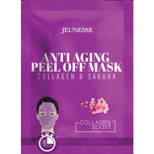 Jeunesse Maske Kolajen & Sakura Özlü Yaşlanma Karşıtı Soyulabilir Yüz 15 G