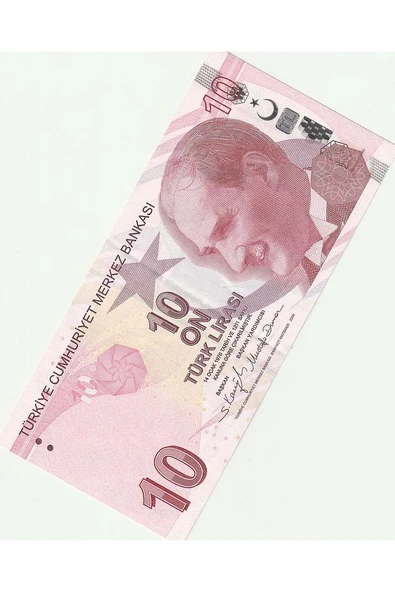 Escoines Koleksiyon 39963680eab3c730c6 9.emisyon 10türk lirası çil (F010 004333) yerli kağıt para - 2