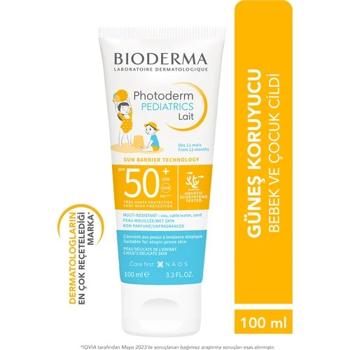 Bioderma Photoderm Pediatrics Lait Spf50+ 100 Ml