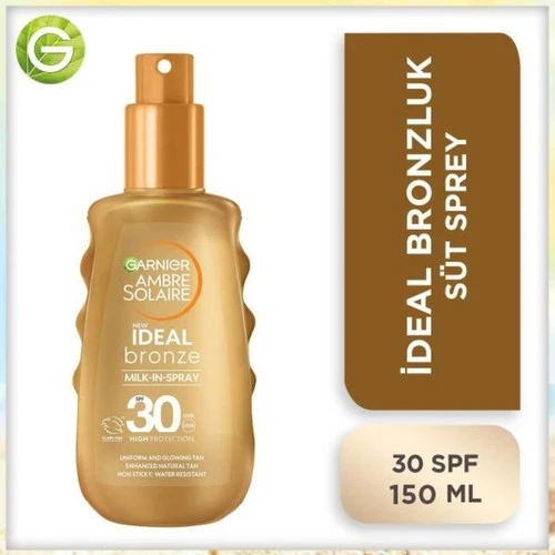 Ambre Solaıre Güneş F30 Sut Spry Ideal Bronzluk 150Ml Yuksek Koruma