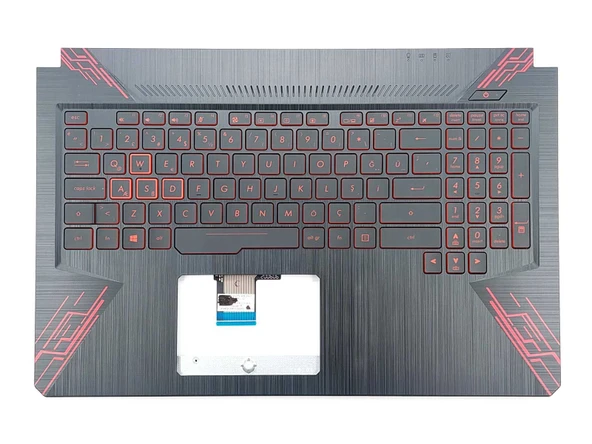 Asus TUF FX504GD-58000T-Gaming Klavye Kasa Siyah Işıklı - 1