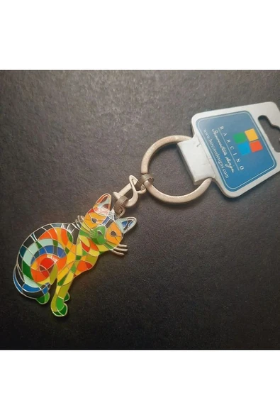 Escoines Koleksiyon 39963680e1a8ea13e2 vintage 98-99 ispanya yapımı mineni özel yapım anahtarlık - Resim 5