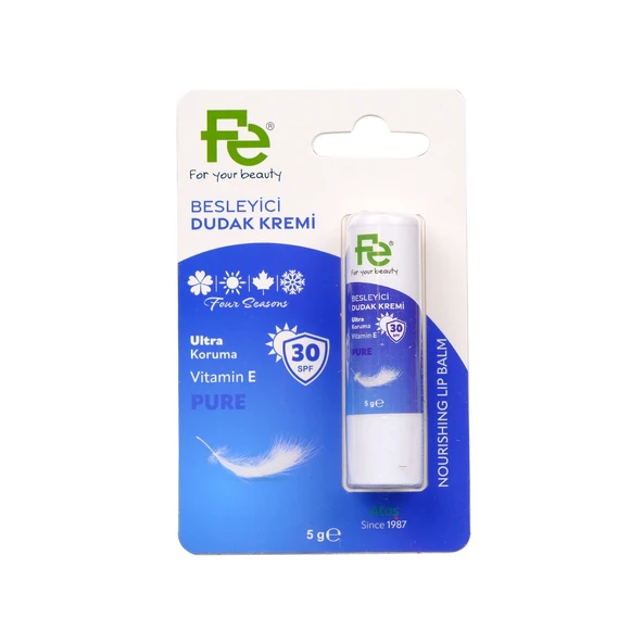 Fe Lip Balm Pure E Vitaminli