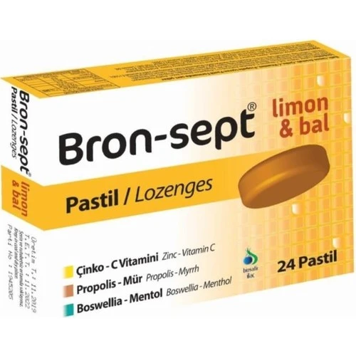 Bron-Sept Pastil Limon&Bal 24'Lü