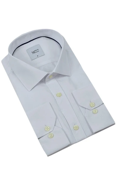 Erkek Klasik Uzun Kol Gömlek 3212 BGL-ST04399 - Resim 11