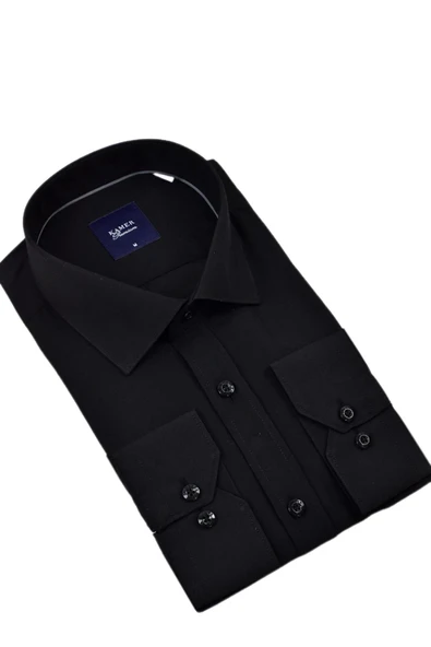 Erkek Klasik Uzun Kol Gömlek 3212 BGL-ST04399 - Resim 10