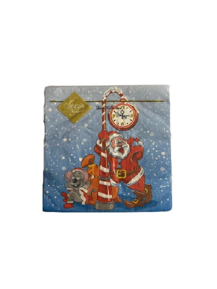 YILBAŞI PEÇETE NOEL BABA VE SAAT 20'Lİ