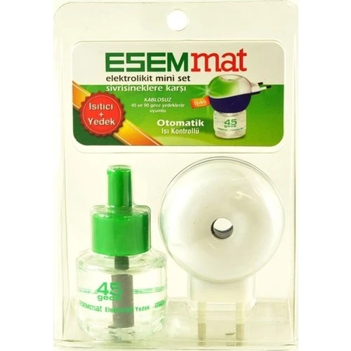 Esem Kablosuz Elektrolit Mini Set 45 Gece