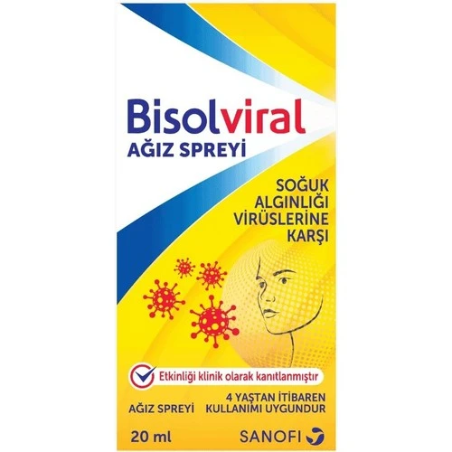 Bısolvıral Agız Spreyı 20 Ml