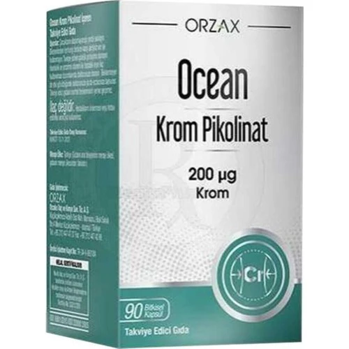 Ocean Krom Pıkolınat 200 Mcg 90 Kapsul