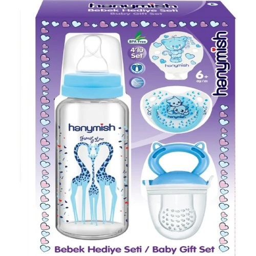 Hanymish 652 Mini Beslenme Seti – Pembe