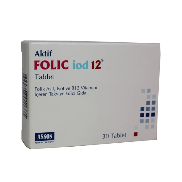Folıc Iod 12 (30 Tablet)