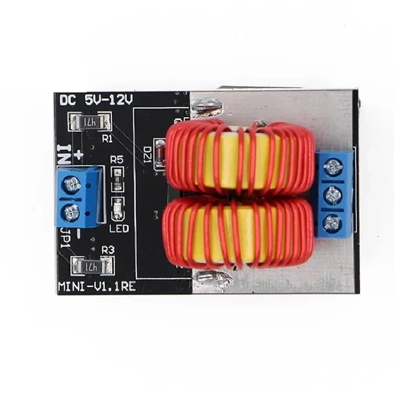 İndüksiyon Isıtıcı Modül 120w DC 5/12V Mini Bobin Kablosuz Yüksek Frekanslı Enerji Güç İletimi - Resim 7