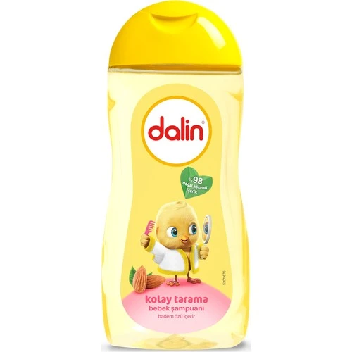 Dalın Kolay Tarama Bebek Sampuan 200Ml Badem Ozlu