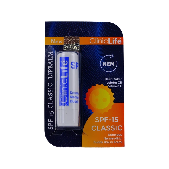 Clinic Life Dudaklip Classic Spf-15