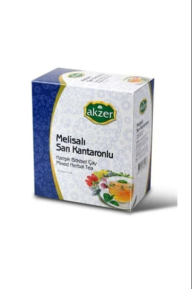 Akzer Melisalı Sarı Kantaronlu Karışık Bitki Çayı 60lı 72gr