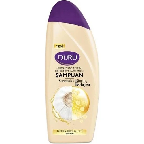 Duru Şampuan Biotin&Sarımsak&Kolajen 500Ml