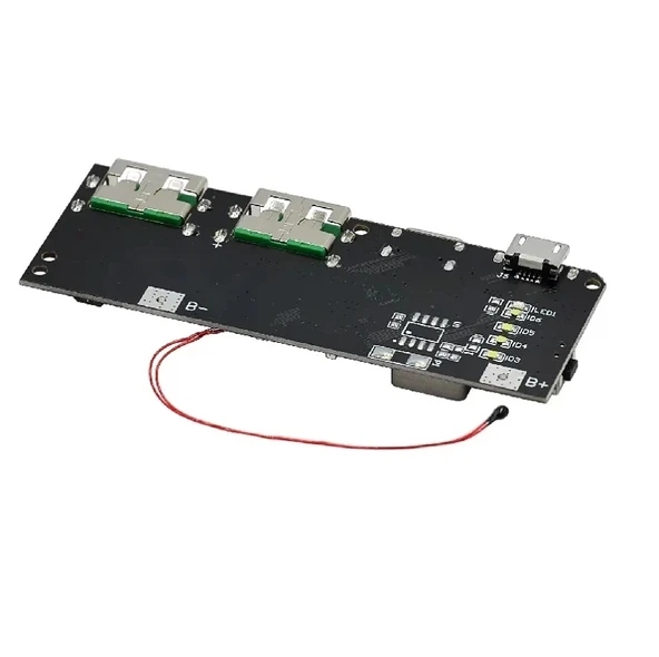 Çift Usb 5V 22.5W Ledli Micro Type-C Powerbank Modülü - Resim 6