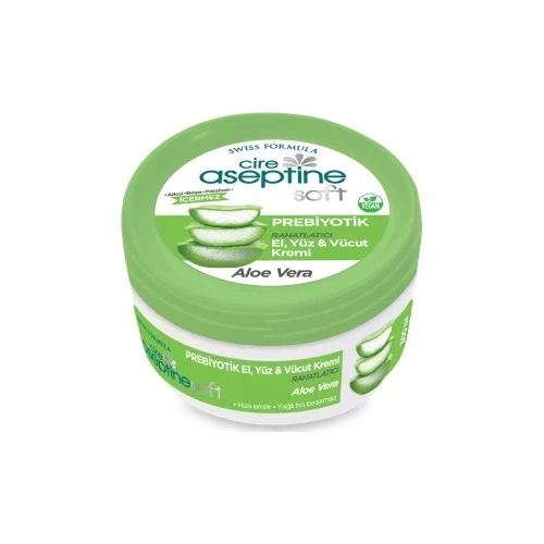 Cıre Aseptine Soft Krem Aloe Vera Özlü Kavanoz 30Ml