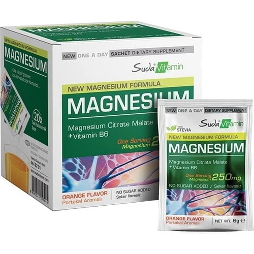 Suda Vıtamın-Magnesıum Orange 20 Eff